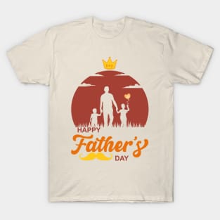 Fatherhood's Enduring Love: Honoring Dads T-Shirt